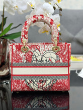 Load image into Gallery viewer, Christian Dior Medium Lady D Lite Bag