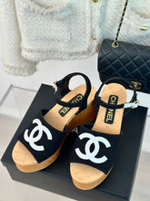 Load image into Gallery viewer, Chanel Wedge Sandal