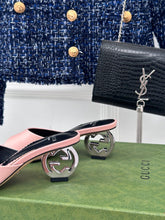 Load image into Gallery viewer, Gucci interlocking G Heel Sandal
