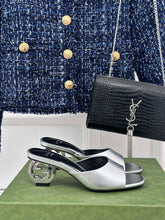 Load image into Gallery viewer, Gucci interlocking G Heel Sandal