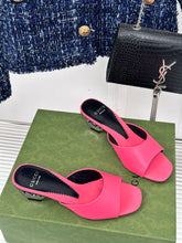 Load image into Gallery viewer, Gucci interlocking G Heel Sandal