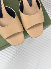 Load image into Gallery viewer, Gucci interlocking G Heel Sandal