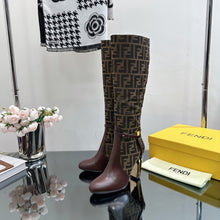 Load image into Gallery viewer, Fendi Delfina Knee High Boots