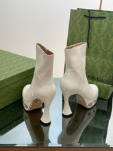 Load image into Gallery viewer, Gucci Platform Boots With GG Studs