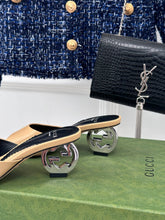 Load image into Gallery viewer, Gucci interlocking G Heel Sandal