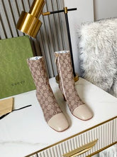 Load image into Gallery viewer, Gucci GG Ankle Boots