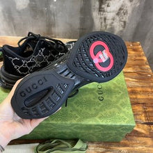 Load image into Gallery viewer, Gucci Run GG Crystal Sneakers
