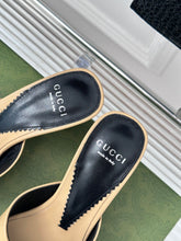 Load image into Gallery viewer, Gucci interlocking G Heel Sandal