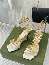 Load image into Gallery viewer, Gucci High Heel Sandals With Hardware