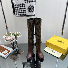 Load image into Gallery viewer, Fendi Delfina Knee High Boots