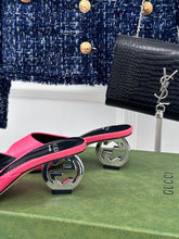 Load image into Gallery viewer, Gucci interlocking G Heel Sandal