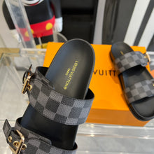 Load image into Gallery viewer, Louis Vuitton Bom Dia Flat Mule