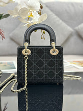 Load image into Gallery viewer, Christian Dior Mini Lady Dior Bag