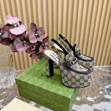 Load image into Gallery viewer, Gucci Horsebit High Heel Sandal