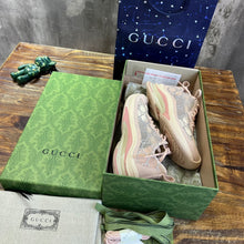 Load image into Gallery viewer, Gucci Run GG Crystal Sneakers