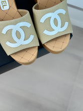 Load image into Gallery viewer, Chanel Wedge Sandal