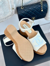 Load image into Gallery viewer, Chanel Wedge Sandal