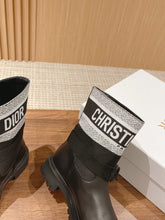 Load image into Gallery viewer, Christian Dior D Major Ankle Boots