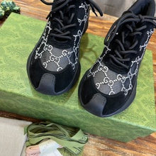 Load image into Gallery viewer, Gucci Run GG Crystal Sneakers