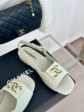 Load image into Gallery viewer, Chanel Slingback Sandal