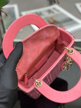 Load image into Gallery viewer, Christian Dior Mini Lady Dior Bag