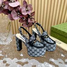 Load image into Gallery viewer, Gucci Horsebit High Heel Sandal