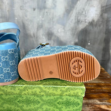 Load image into Gallery viewer, Gucci Double G Platform Sandal