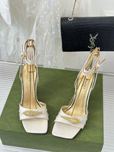 Load image into Gallery viewer, Gucci High Heel Sandals With Hardware