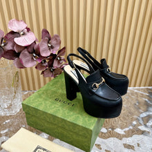 Load image into Gallery viewer, Gucci Horsebit High Heel Sandal
