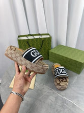 Load image into Gallery viewer, Gucci Platform Slide Sandal