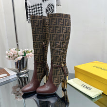 Load image into Gallery viewer, Fendi Delfina Knee High Boots