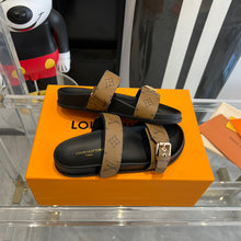 Load image into Gallery viewer, Louis Vuitton Bom Dia Flat Mule