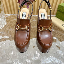 Load image into Gallery viewer, Gucci Horsebit High Heel Sandal