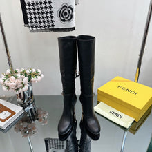 Load image into Gallery viewer, Fendi Delfina Knee High Boots