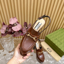 Load image into Gallery viewer, Gucci Horsebit High Heel Sandal
