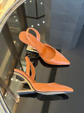 Load image into Gallery viewer, Fendi First Heel Slingbacks