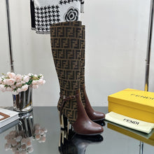 Load image into Gallery viewer, Fendi Delfina Knee High Boots
