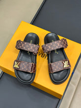 Load image into Gallery viewer, Louis Vuitton Sunset Comfort Flat Mule