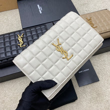 Load image into Gallery viewer, YSL Cassandre Matelassé Carré Chain Wallet IN Lambskin