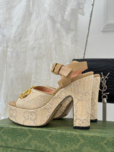 Load image into Gallery viewer, Gucci Horsebit Platform Sandals