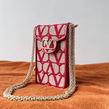 Load image into Gallery viewer, Valentino Garavani Loco Phone Case With Chain