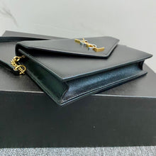 Load image into Gallery viewer, YSL Cassandre Envelope Chain Wallet In Smooth Leather