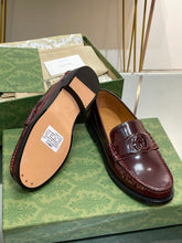 Load image into Gallery viewer, Gucci Women Interlocking G Loafer