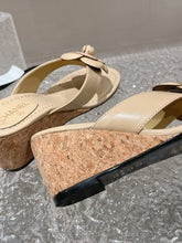 Load image into Gallery viewer, Chanel Wedge Sandals