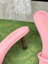 Load image into Gallery viewer, Gucci Slide Sandals With Bambo