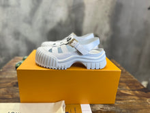 Load image into Gallery viewer, Louis Vuitton Ruby Flat Mary Jane Sandals