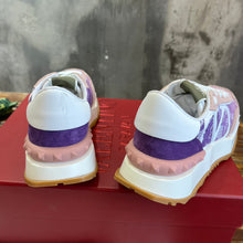 Load image into Gallery viewer, Valentino Lace An Mesh Lace Runner Sneakers