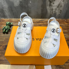 Load image into Gallery viewer, Louis Vuitton Ruby Flat Mary Jane Sandals