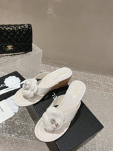 Load image into Gallery viewer, Chanel Wedge Sandals