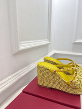 Load image into Gallery viewer, Valentino Rockstud Wedge Sandals